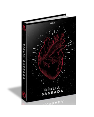 BIBLIA SAGRADA CAPA DURA DE TODO O CORAÇÃO PARA JOVENS E ADOLESCENTES NAA NOVA ALMEIDA ATUALIZADA LINGUAGEM ATUAL - SBB