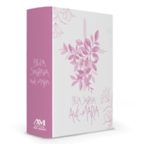 BÍBLIA SAGRADA CAPA FLORES ROSA