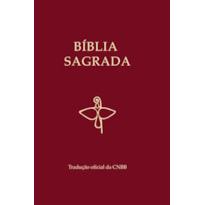 BÍBLIA SAGRADA CAPA VINHO SEMI LUXO TRADUÇÃO OFICIAL DA CNBB