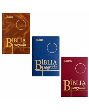 BÍBLIA SAGRADA CAPUCHINHOS ( 7ª EDIÇÃO) - COR ALEATÓRIA