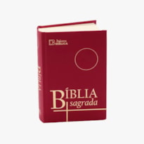 BÍBLIA SAGRADA CAPUCHINHOS - BOLSO CAPA DURA