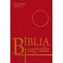 BÍBLIA SAGRADA CAPUCHINHOS - BOLSO CAPA DURA