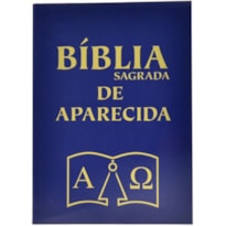 BIBLIA SAGRADA DE APARECIDA - BOLSO CRISTAL