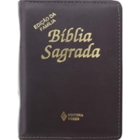 BÍBLIA SAGRADA - ED. FAMÍLIA BOLSO ZÍPER