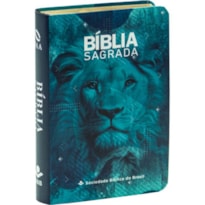 BÍBLIA SAGRADA - EDIÇÃO DE BOLSO - CAPA LEÃO