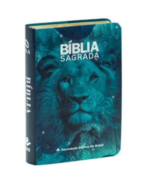 BÍBLIA SAGRADA - EDIÇÃO DE BOLSO - CAPA LEÃO