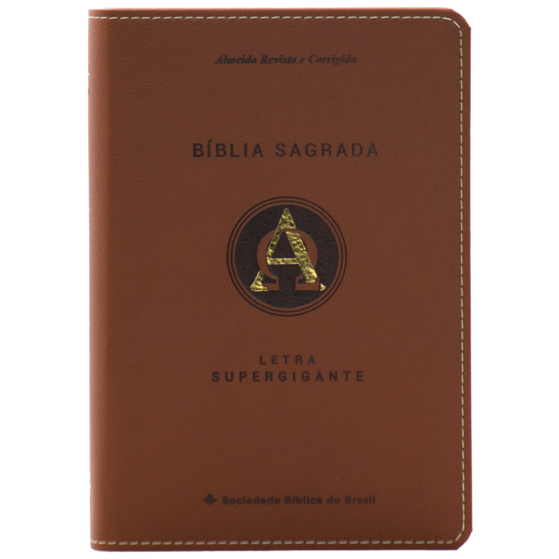 BÍBLIA SAGRADA EDIÇÃO LETRA SUPERGIGANTE: ALMEIDA REVISTA E CORRIGIDA (ARC)