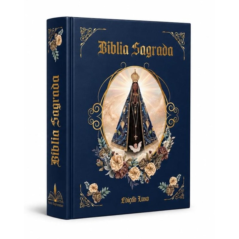 BÍBLIA SAGRADA EDIÇÃO LUXO - NOSSA SENHORA APARECIDA