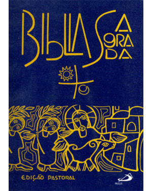 Bíblia Sagrada - Edição Pastoral - Capa Cristal
