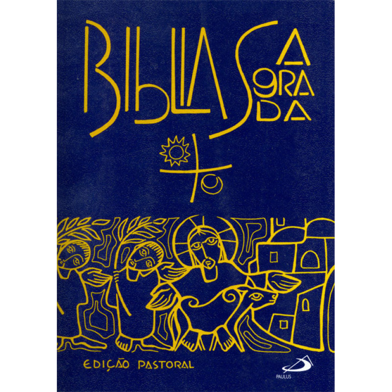 Bíblia Sagrada - Edição Pastoral - Capa Cristal
