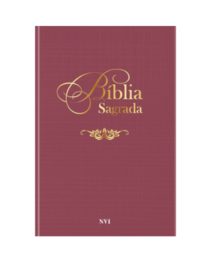 Bíblia Sagrada Feminina | Vinho | Capa Dura: Muito prática e bonita - Com as palavras de Jesus em vermelho