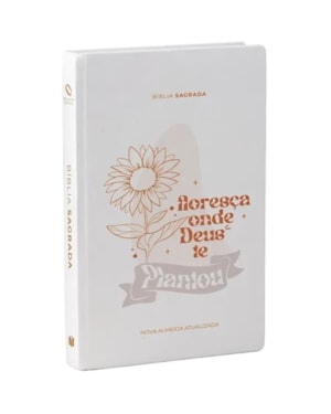 BÍBLIA SAGRADA FLORESÇA | NAA | LETRA NORMAL | CAPA DURA