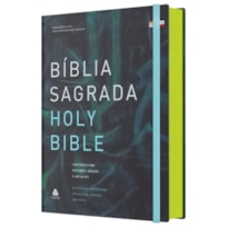 BÍBLIA SAGRADA HOLY BIBLIE - BILÍNGUE - PORTUGUÊS E INGLÊS - CREATION