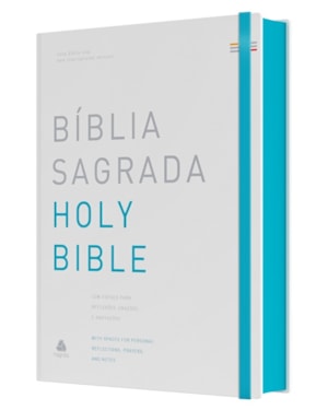 Bíblia Sagrada Holy Biblie - Bilíngue - Português e inglês - Peace