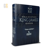 BÍBLIA SAGRADA KING JAMES - CAPA AZUL