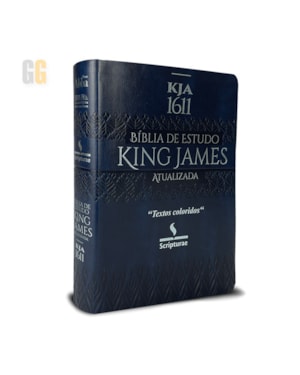 BÍBLIA SAGRADA KING JAMES - CAPA AZUL