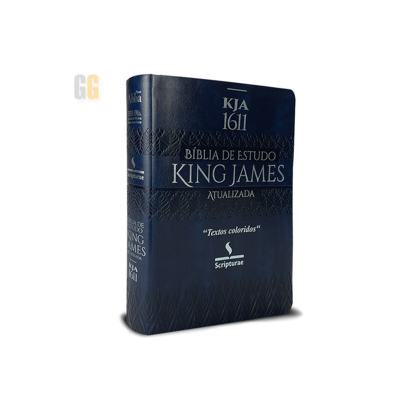 BÍBLIA SAGRADA KING JAMES - CAPA AZUL