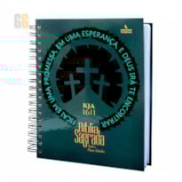 BÍBLIA SAGRADA KING JAMES - CAPA TRÊS CRUZES