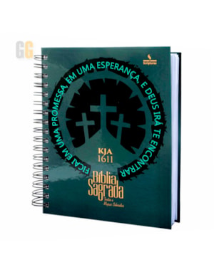 BÍBLIA SAGRADA KING JAMES - CAPA TRÊS CRUZES