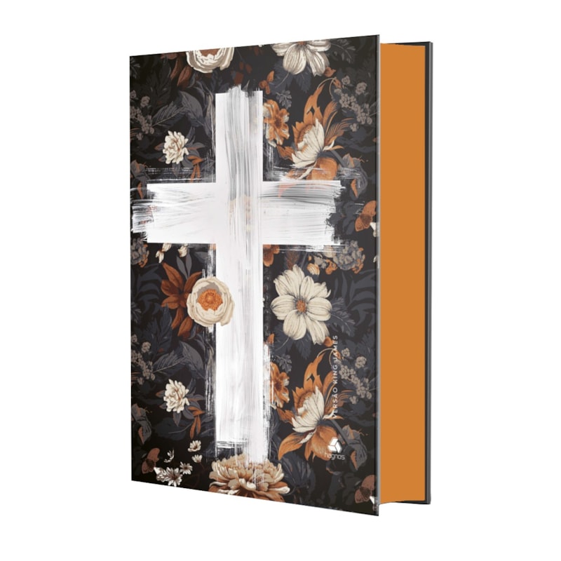 Bíblia Sagrada King James - Compacta - Renovar Flores: capa dura - bkj