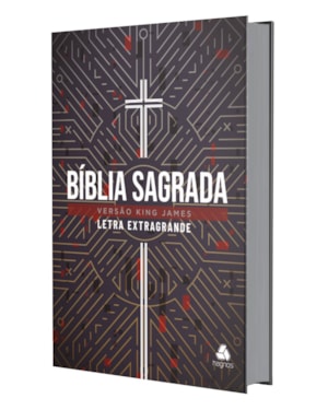 Bíblia Sagrada King James - Letra EXTRA GRANDE - Modelo Verdade: capa dura