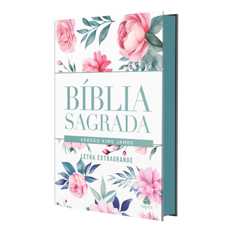 Bíblia Sagrada King James - Letra EXTRA GRANDE - Modelo Vida: capa dura