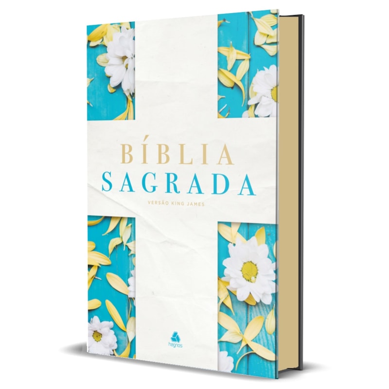 Bíblia Sagrada King James - Margarida: capa dura