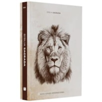 BÍBLIA SAGRADA LEÃO DE JUDÁ | NVI | LETRA MAIOR | CAPA DURA ILUSTRADA