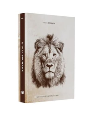 BÍBLIA SAGRADA LEÃO DE JUDÁ | NVI | LETRA MAIOR | CAPA DURA ILUSTRADA