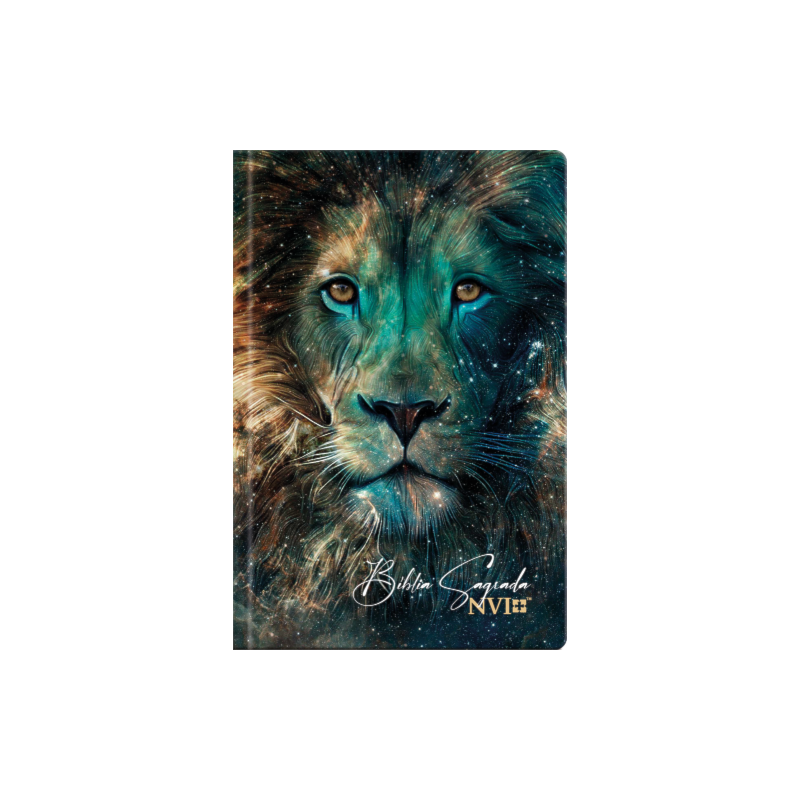 Bíblia sagrada leão estrelas - NVI: Sua bíblia para leitura sempre