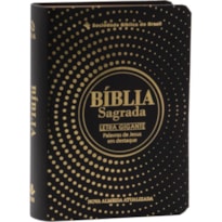 BÍBLIA SAGRADA LETRA GIGANTE - NAA (CAPA PRETA)