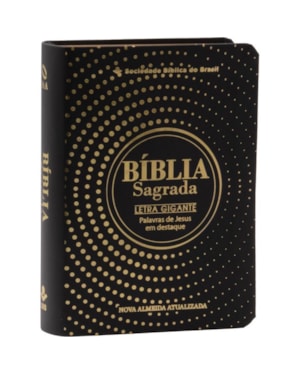BÍBLIA SAGRADA LETRA GIGANTE - NAA (CAPA PRETA)