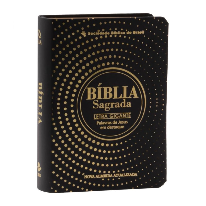 BÍBLIA SAGRADA LETRA GIGANTE - NAA (CAPA PRETA)