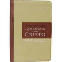 BÍBLIA SAGRADA - NA JORNADA COM CRISTO - MARROM
