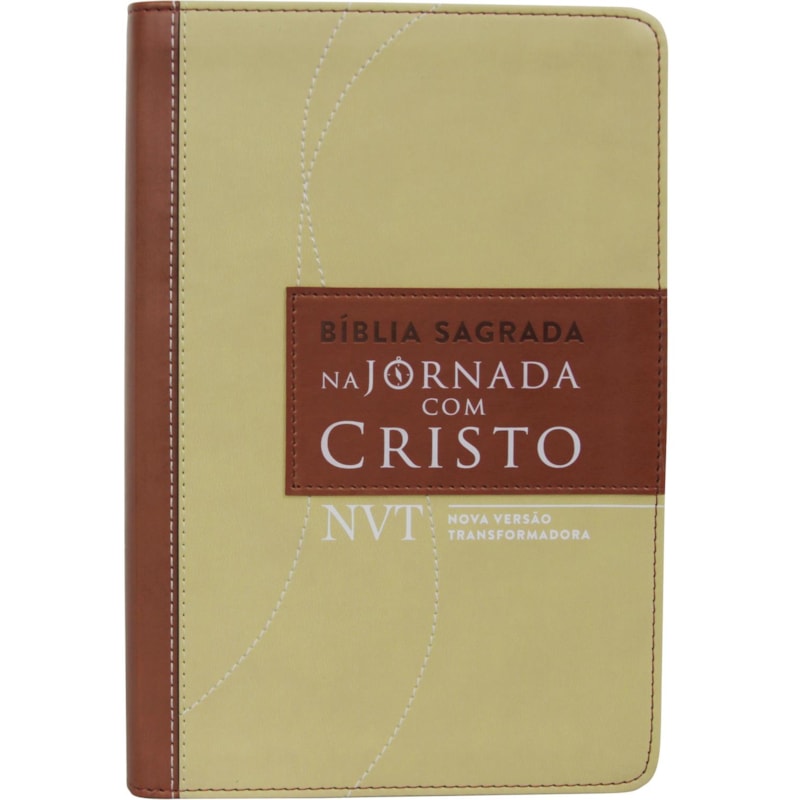 BÍBLIA SAGRADA - NA JORNADA COM CRISTO - MARROM