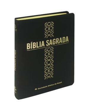 BÍBLIA SAGRADA NAA DE ESTUDO, LETRA GRANDE, TAMANHO GRANDE, CAPA COURO SINTÉTICO PRETA: NOVA ALMEIDA ATUALIZADA (NAA)