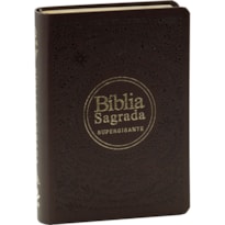 BÍBLIA SAGRADA NAA DE ESTUDO, LETRA SUPERGIGANTE, COM PALAVRAS DE JESUS DESTACADAS, COM MAPA, TAMANHO GRANDE, CAPA COURO SINTÉTICO VINHO: NOVA ALMEIDA ATUALIZADA (NAA)