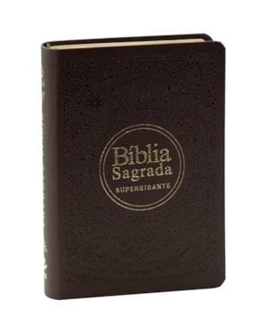 BÍBLIA SAGRADA NAA, LETRA SUPERGIGANTE, COM PALAVRAS DE JESUS DESTACADAS, TAMANHO GRANDE, CAPA COURO SINTÉTICO VINHO: NOVA ALMEIDA ATUALIZADA (NAA)
