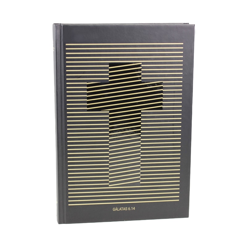 BÍBLIA SAGRADA NAA | SBB | CAPA DURA ILUSTRADA, CRUZ DOURADA: NOVA ALMEIDA ATUALIZADA (NAA)