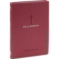BÍBLIA SAGRADA NAA SLIM | SBB | CAPA EM COURO SINTÉTICO, ROSA: NOVA ALMEIDA ATUALIZADA (NAA)