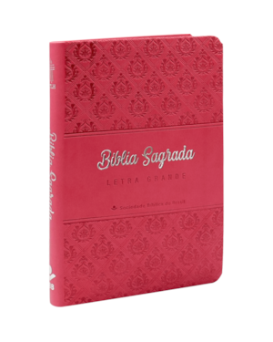 BÍBLIA SAGRADA NTLH DE ESTUDO PARA MULHER, LETRA GRANDE, COM MAPA, CAPA COURO SINTÉTICO ROSA: NOVA TRADUÇÃO NA LINGUAGEM DE HOJE (NTLH)