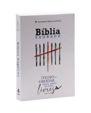 BÍBLIA SAGRADA NTLH, LETRA GRANDE, CAPA BROCHURA BRANCA: NOVA TRADUÇÃO NA LINGUAGEM DE HOJE (NTLH)