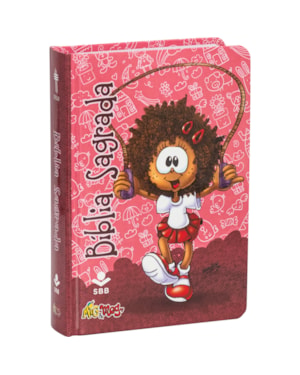 BÍBLIA SAGRADA NTLH PARA CRIANÇA, LETRA MAIOR, COM MAPA, CAPA DURA ILUSTRADA: ROSA: NOVA TRADUÇÃO NA LINGUAGEM DE HOJE (NTLH)