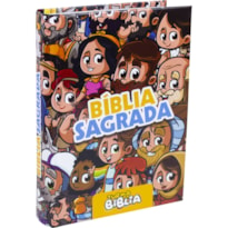 BÍBLIA SAGRADA NTLH PARA CRIANÇA, LETRA MAIOR, COM MAPA, CAPA DURA ILUSTRADA: VINHO: NOVA TRADUÇÃO NA LINGUAGEM DE HOJE (NTLH)