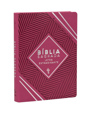 BÍBLIA SAGRADA NTLH PARA MULHER, LETRA EXTRAGIGANTE, COM ÍNDICE,, COM MAPA, CAPA COURO SINTÉTICO ROSA: NOVA TRADUÇÃO NA LINGUAGEM DE HOJE (NTLH)