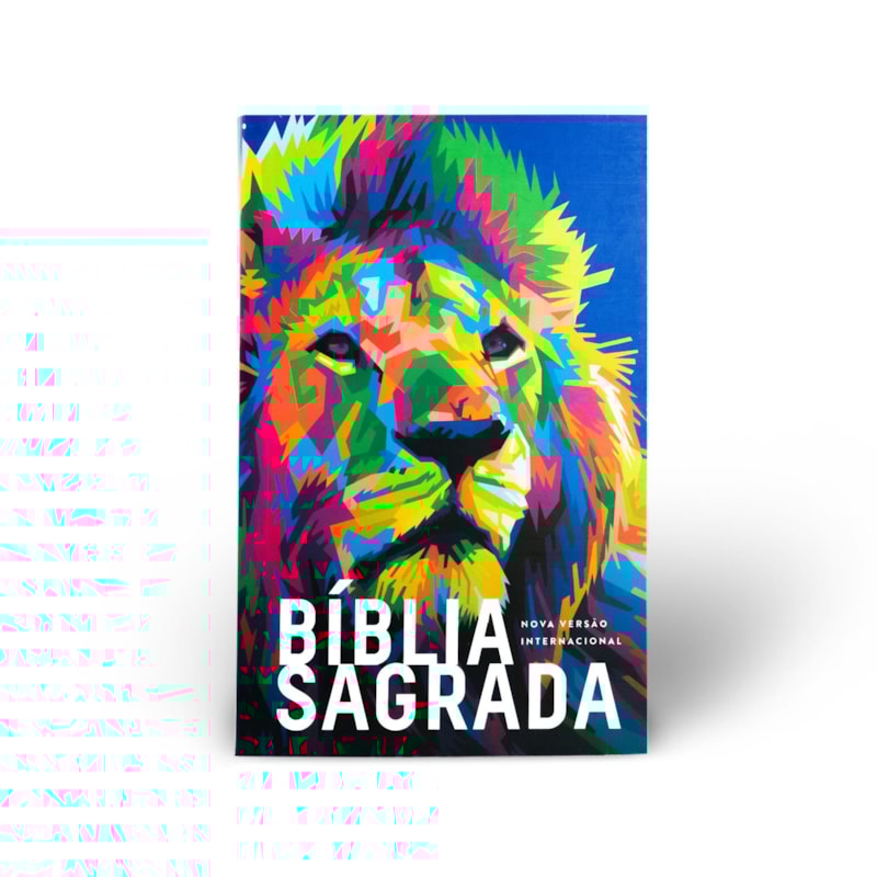 BÍBLIA SAGRADA, NVI, BROCHURA, LEÃO POP