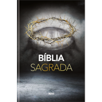Bíblia Sagrada NVI - Coroa de espinhos: Muito prática e bonita - Com as palavras de Jesus em vermelho