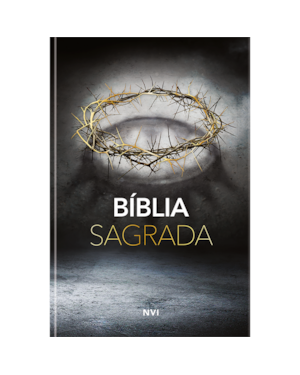 Bíblia Sagrada NVI - Coroa de espinhos: Muito prática e bonita - Com as palavras de Jesus em vermelho