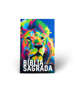 BÍBLIA SAGRADA NVI, ECONÔMICA, LEÃO POP, BROCHURA