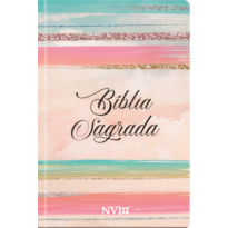 Bíblia Sagrada | NVI | Feminina | Capa Dura | Cores: Muito prática e bonita - Com as palavras de Jesus em vermelho